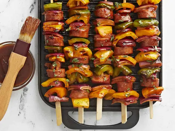 Pineapple Pork Kebabs