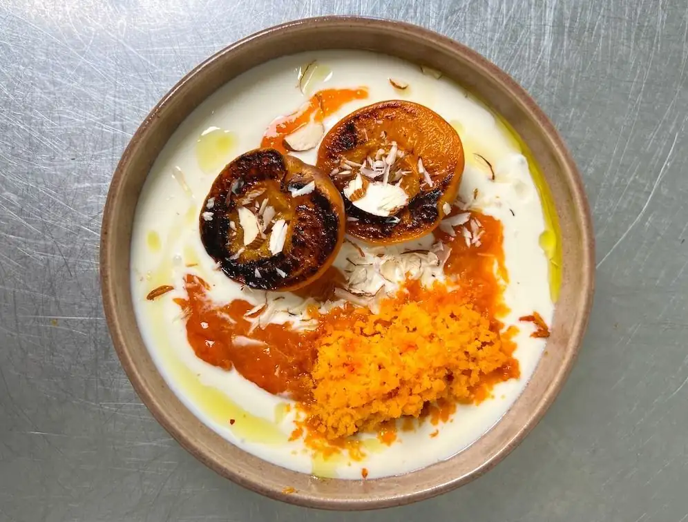 Apricot, yogurt and tarragon oil recipe