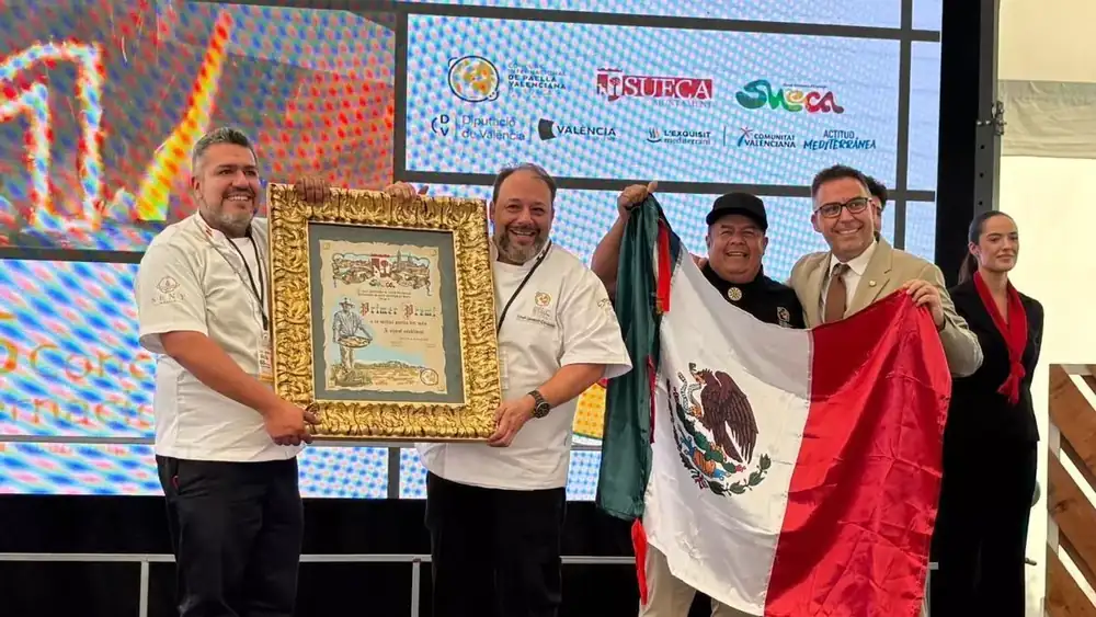 El ganador del campeonato mundial de paella es un... restaurante mexicano