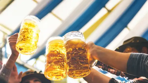 What German Beers Are Typically Served At Oktoberfest?