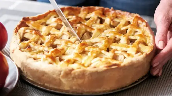 Cookie crumbs improve a store-bought frozen pie crust
