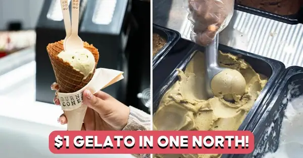 Burnt Cones To Open In One North With $1 Gelato Promo