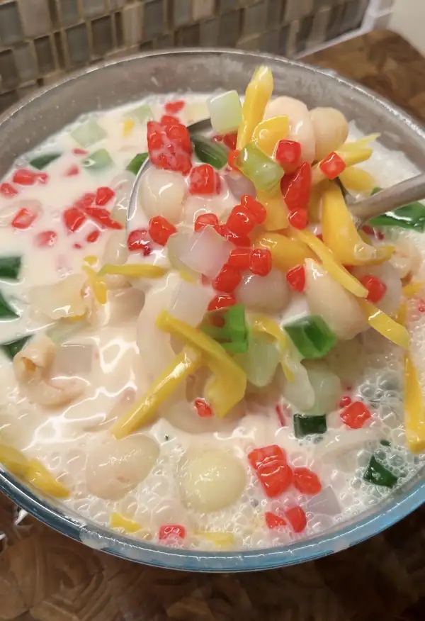 Chè Thái (postre de frutas vietnamita)
