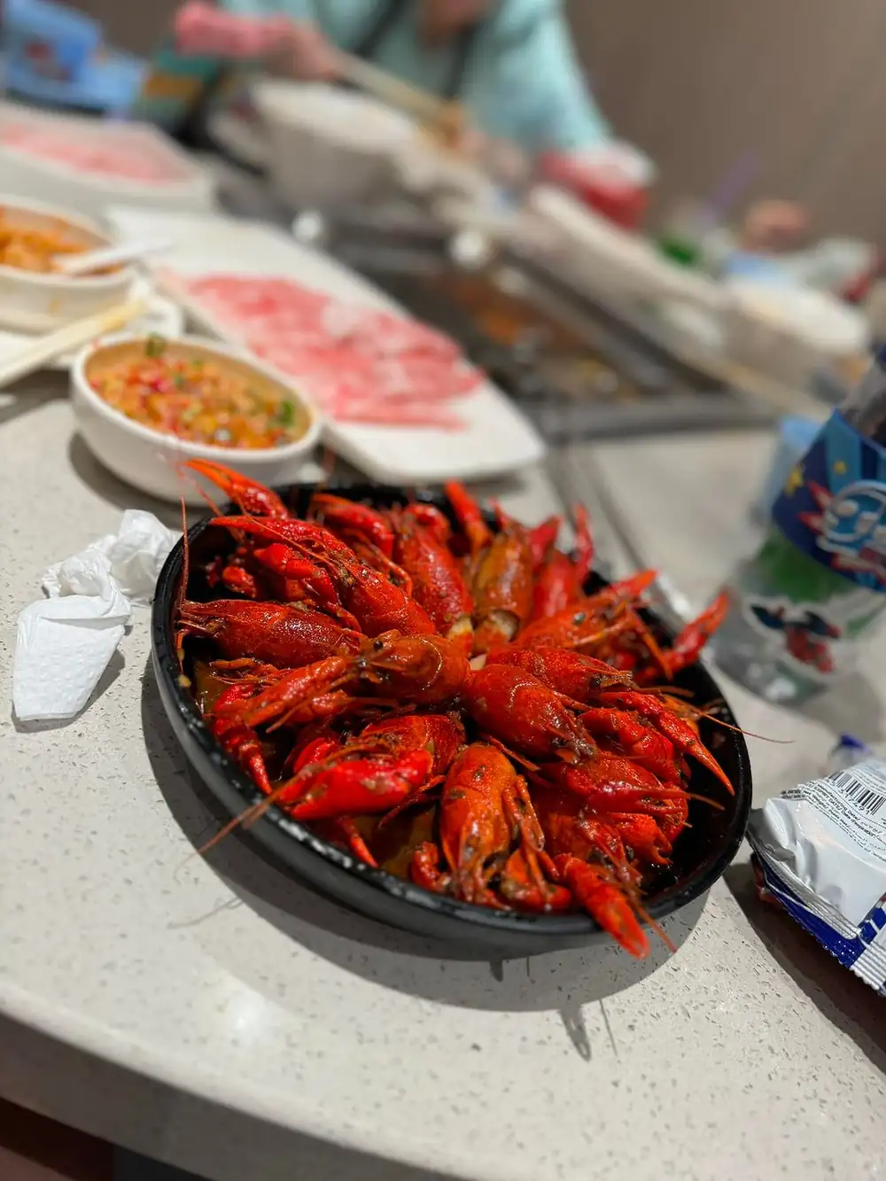 Haidilao Has $9.90++ Beer Buffet With Spicy Crayfish At IMM