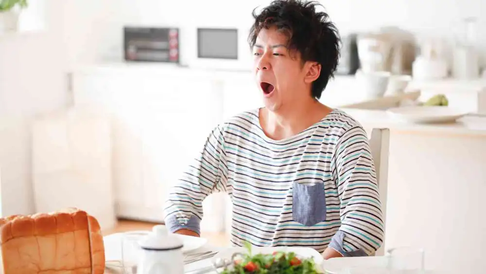 Sleepiness after meals, not just a nap, you should notify your doctor immediately