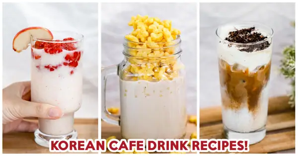 10 Korean Drink Recipes To Create Your Own Cafe At Home, Including Popcorn And Cereal Lattes