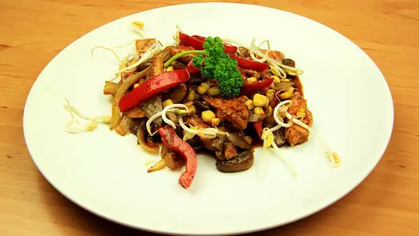 China de pollo