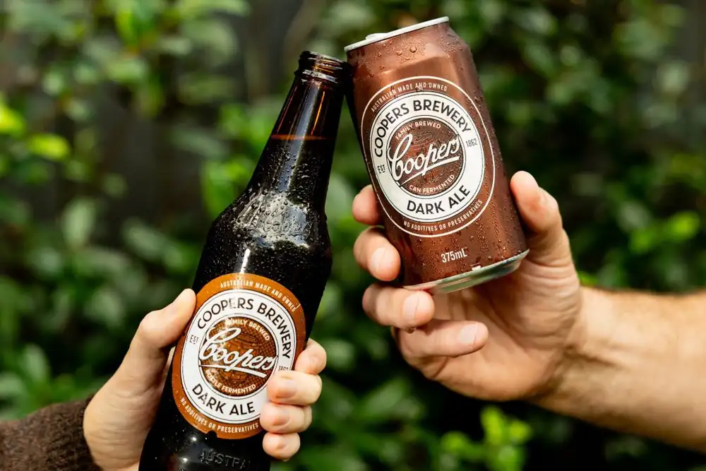 Coopers Dark Ale now in a can