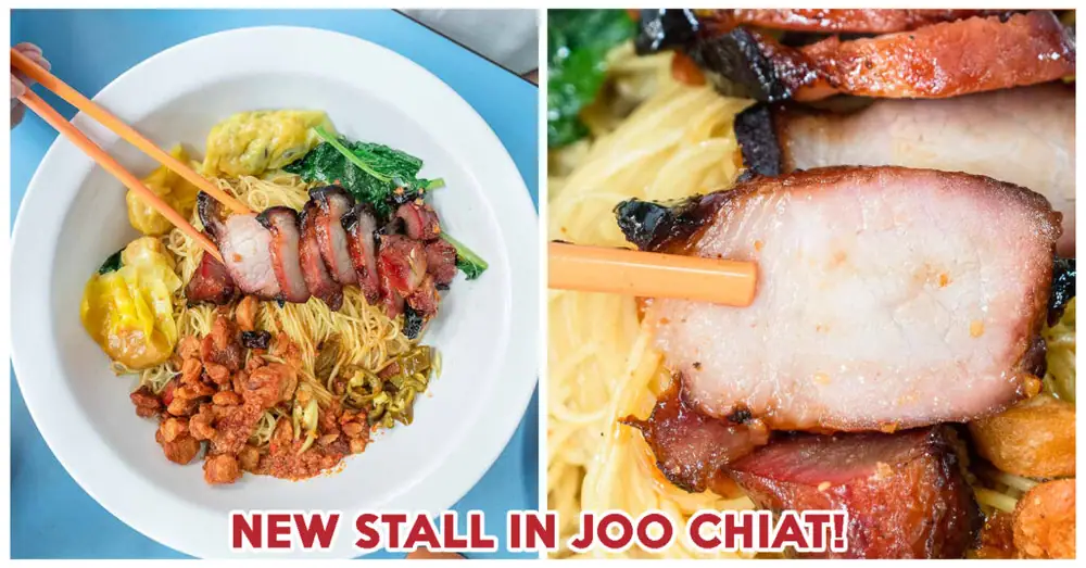 Popular Wen Kang Ji Wanton Noodle Opens In Joo Chiat, Sells XXL Wonton Mee
