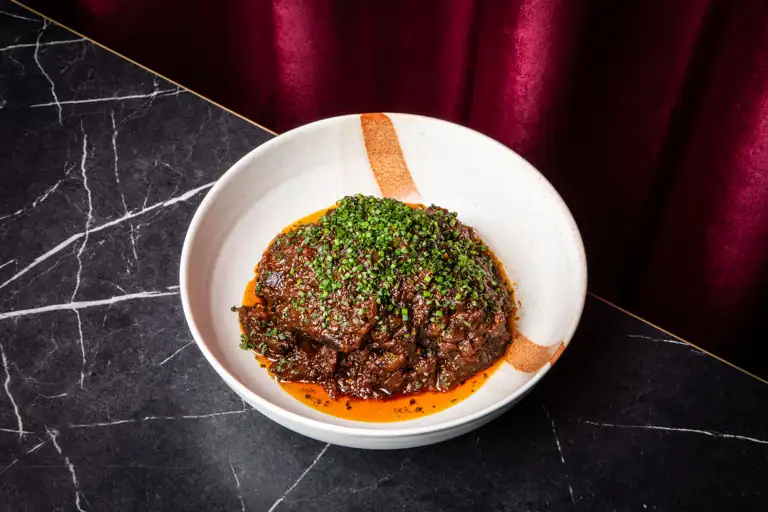 Receta de estofado de carrilleras de buey de Sierra Leona