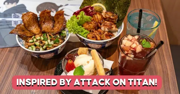 Aburi-En Has Attack On Titan Menu Till 28 February 2025