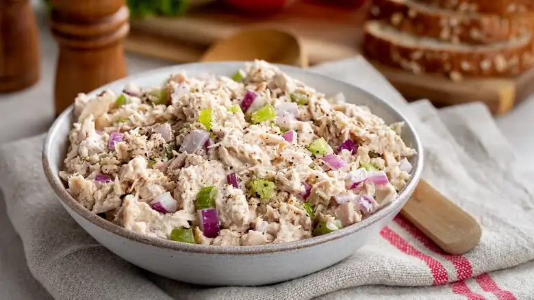 The Easy Way To Add More Flavor And Protein To Tuna Salad