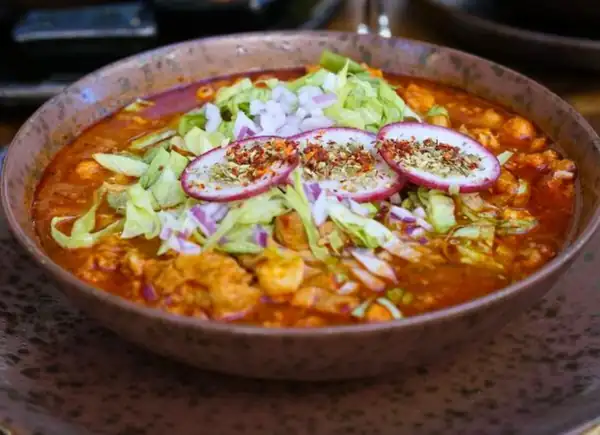 Pozole, the Mexican soup