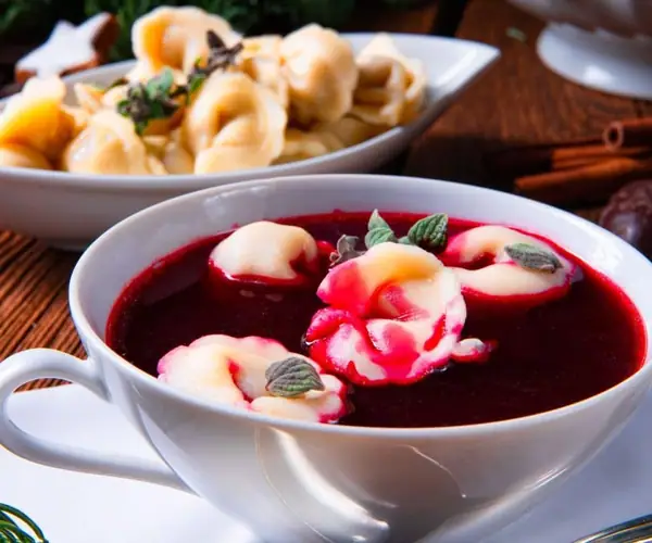 Mushroom Vushka (Ukrainian Mushroom Dumplings)