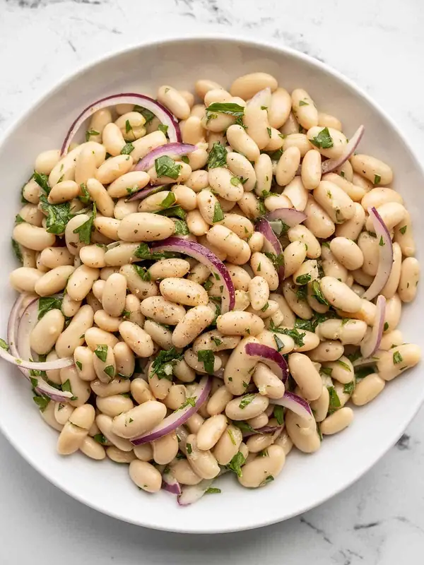 Bright, Zesty, Budget-Friendly ✨ White Beans + Lemon = Salad Magic 🍋