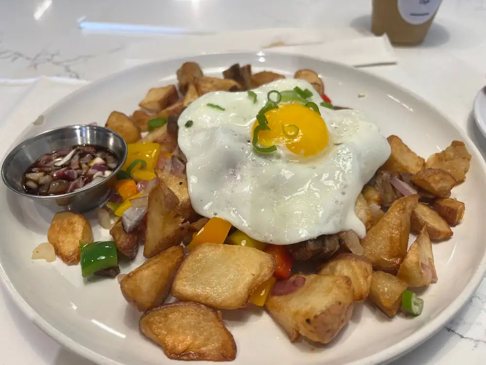 Neighborhood Cafe in Tukwila is a good place for a Filipino brunch before flying