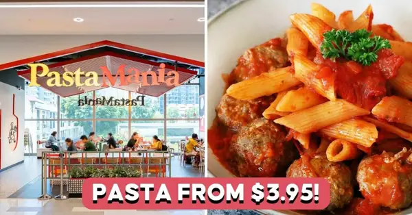Pastamania Has 1-For-1 Promo On All Pasta From 21 To 24 Oct