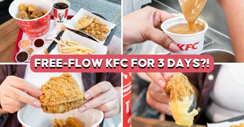 KFC Buffet: Free-Flow Fried Chicken From 3 To 5 July