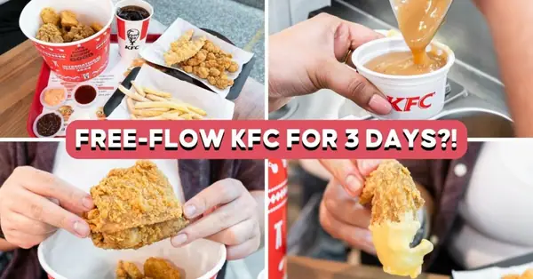 KFC Buffet: Free-Flow Fried Chicken From 3 To 5 July