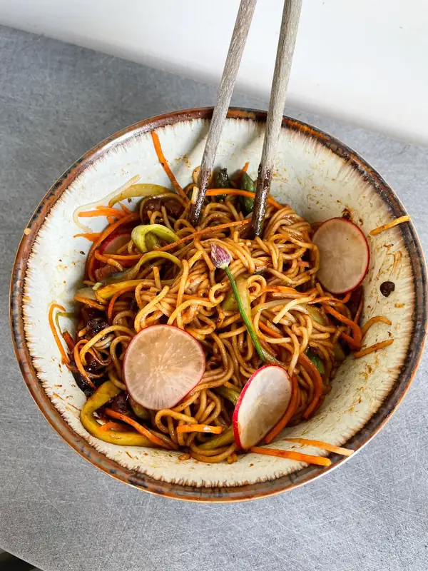 La recette de zha jiang mian de Handa Cheng (Chifan)