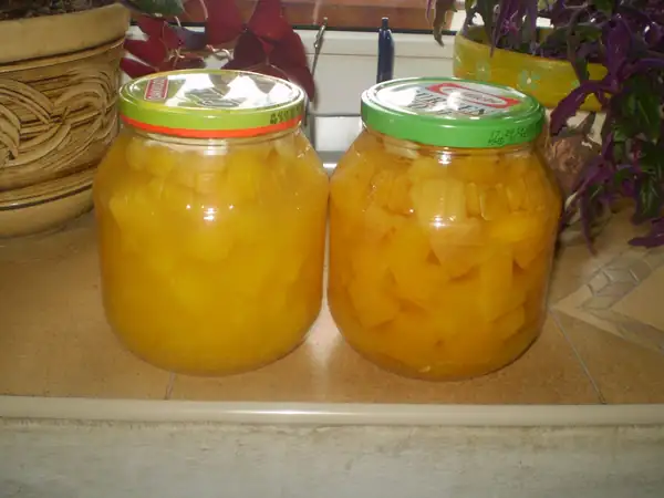 Pumpkin as a compote