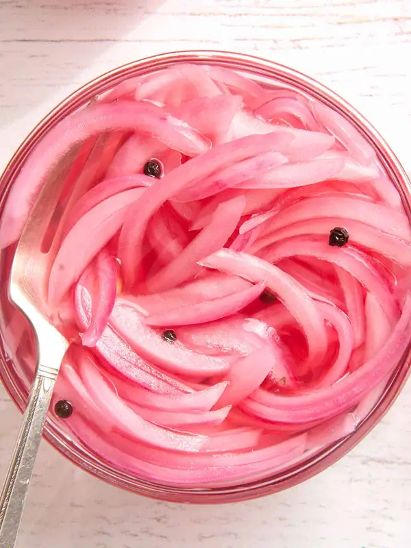 Don't toss that leftover onion—pickle it!