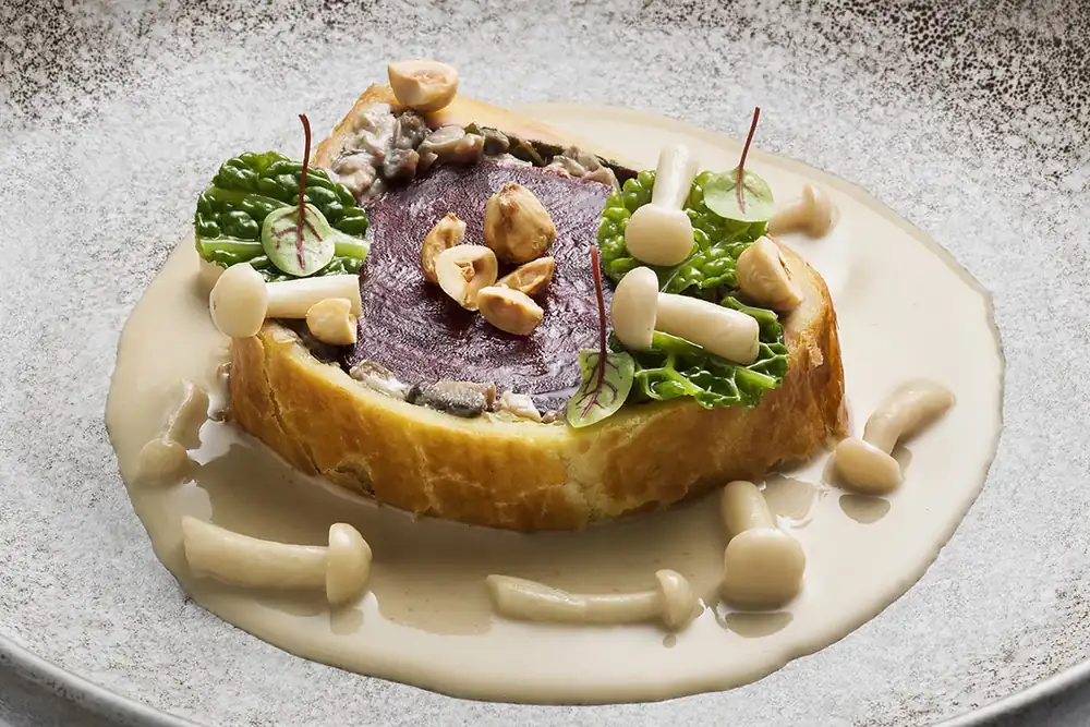 Vegetarian Beetroot and Mushroom Wellington Recipe