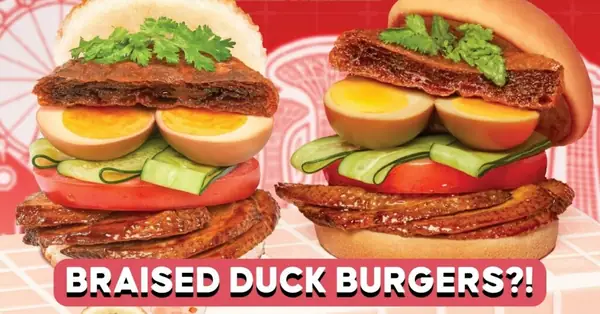 MOS Burger Launches $7.90 Teochew Braised Duck Burger For National Day