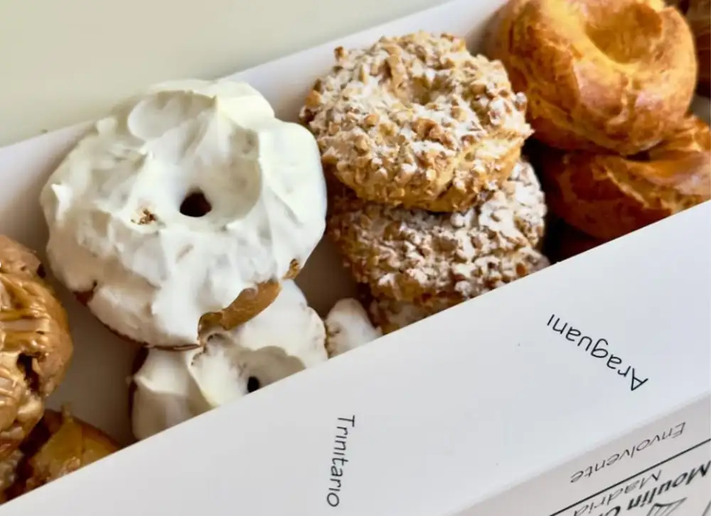 Homemade San Isidro doughnuts