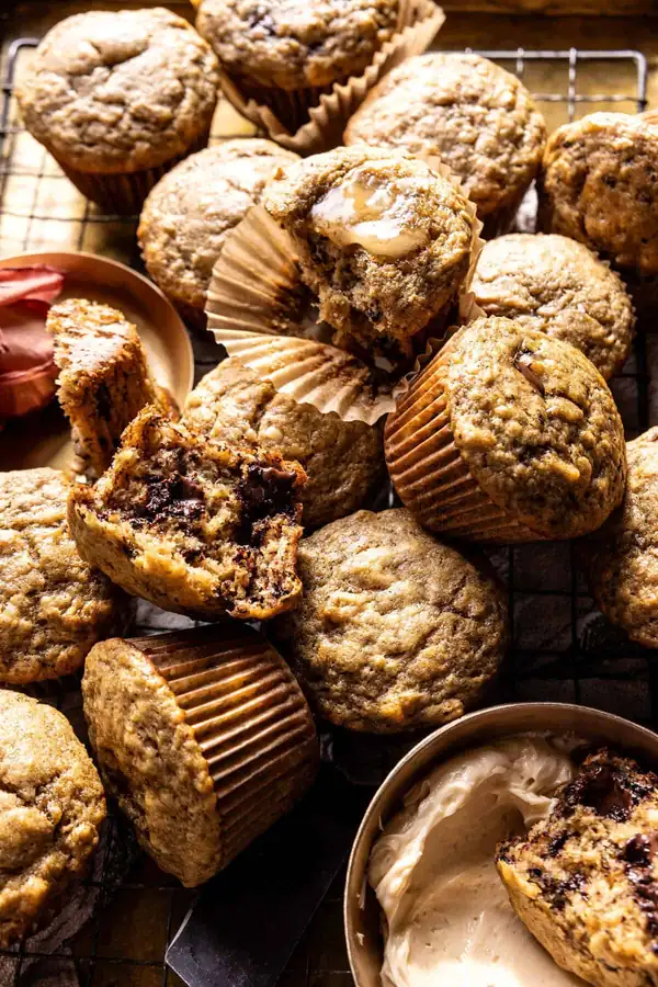 Maple Banana Nut Muffins