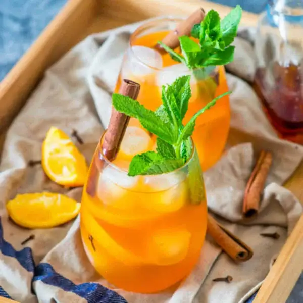 Cinnamon Orange Cold Brew Tea