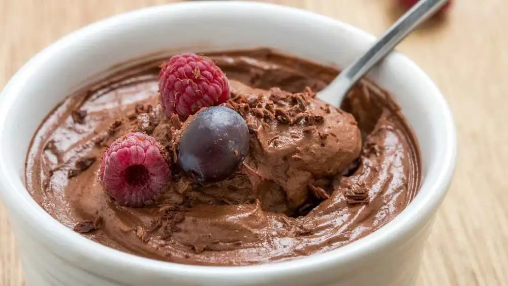 I made the perfect chocolate mousse, but I didn't use any flour or milk