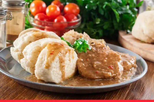 Vepřo Knedlo Zelo (Pork, Dumplings and Sauerkraut)