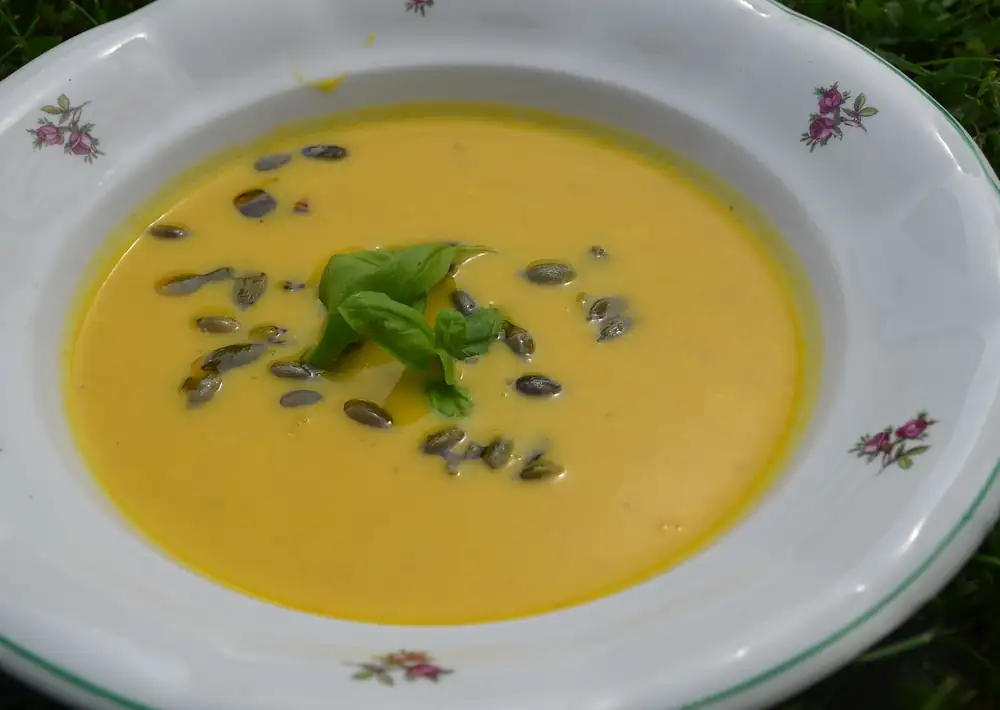 Sopa de calabaza de Hokkaido