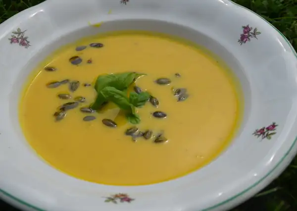 Hokkaido pumpkin soup