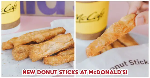 McDonald's tiene nuevos palitos de donut con canela y azúcar para el desayuno desde $2.20