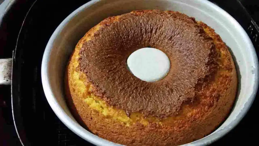 The nothing cake, I don't put anything in the dough, just 3 ingredients and it's ready, only 70 kcal