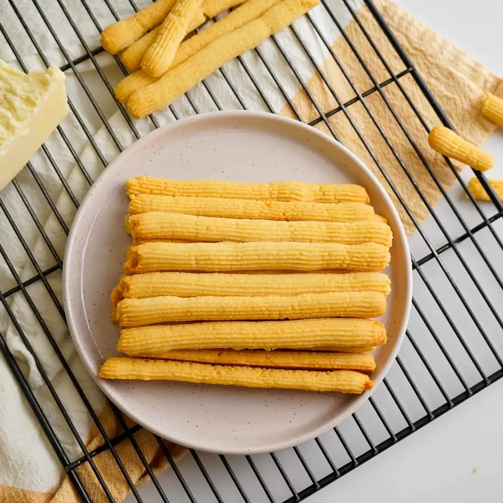 Guyanese Cheese Straws