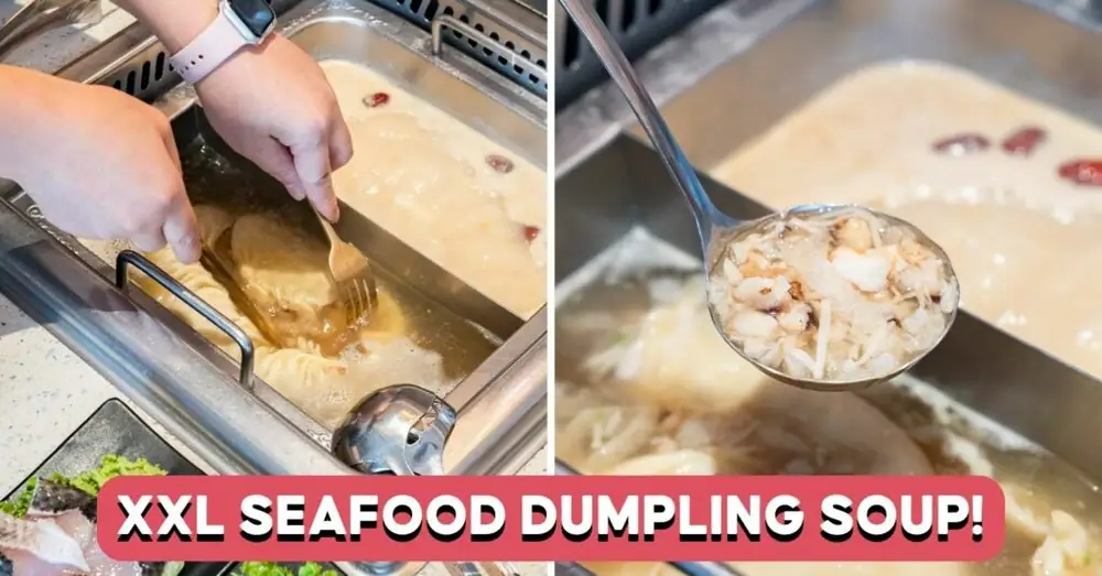 Beauty In The Pot Has New Giant Seafood Soup Dumpling Broth For A Limited Time