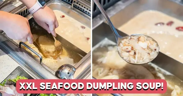 Beauty In The Pot Has New Giant Seafood Soup Dumpling Broth For A Limited Time