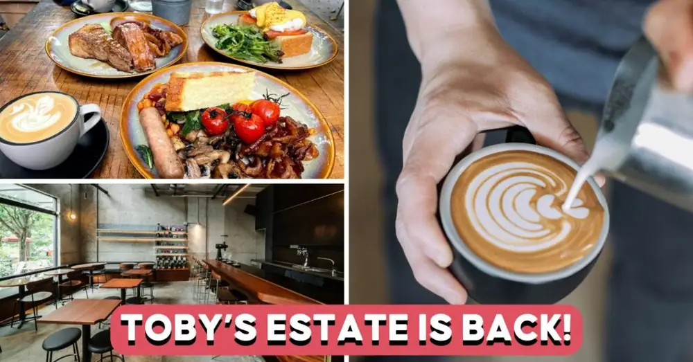 Toby's Estate reabre sus puertas en Robertson Quay