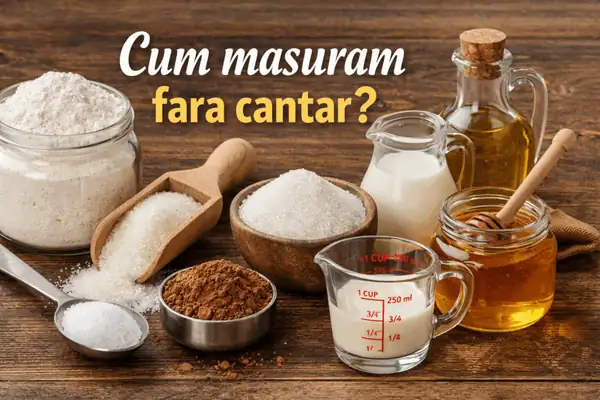 Medidas tradicionales en la cocina
