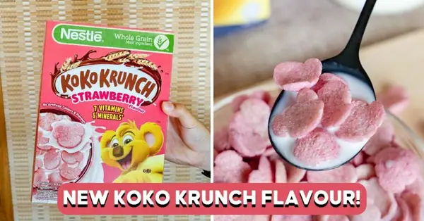 Koko Krunch Launches Strawberry Cereal That Tastes Like Pocky In A Bowl