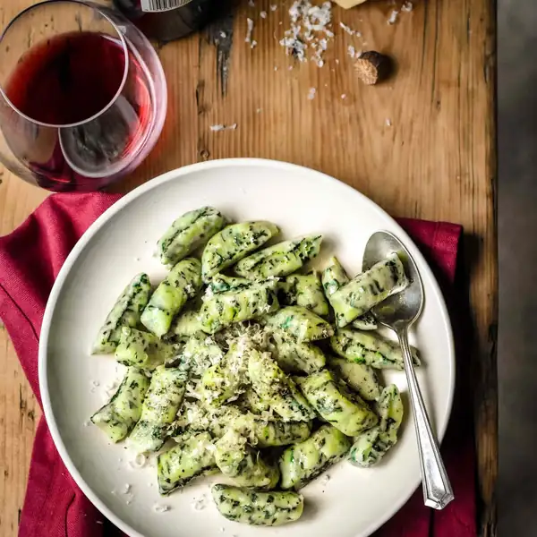 Swiss Chard Potato Gnocchi from Nice (Merda de Can)