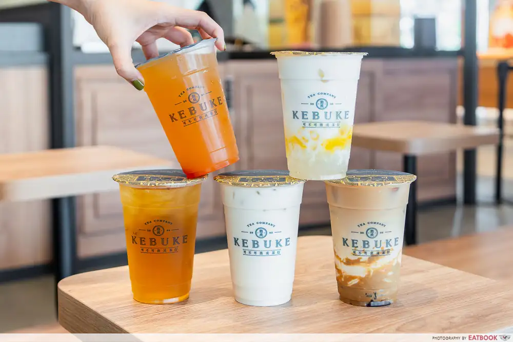 Kebuke: Famous Taiwanese Bubble Tea Chain Opens In Orchard With Drinks From $2.90