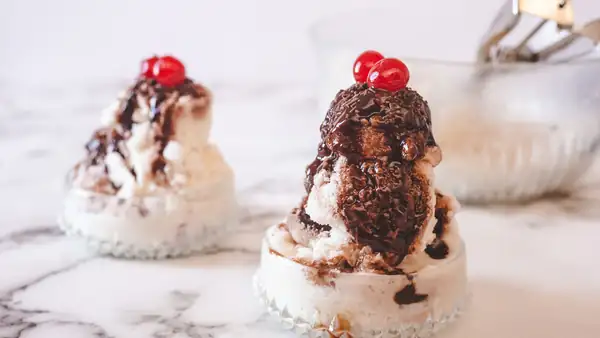 Helado de nieve que puedes preparar en 5 minutos