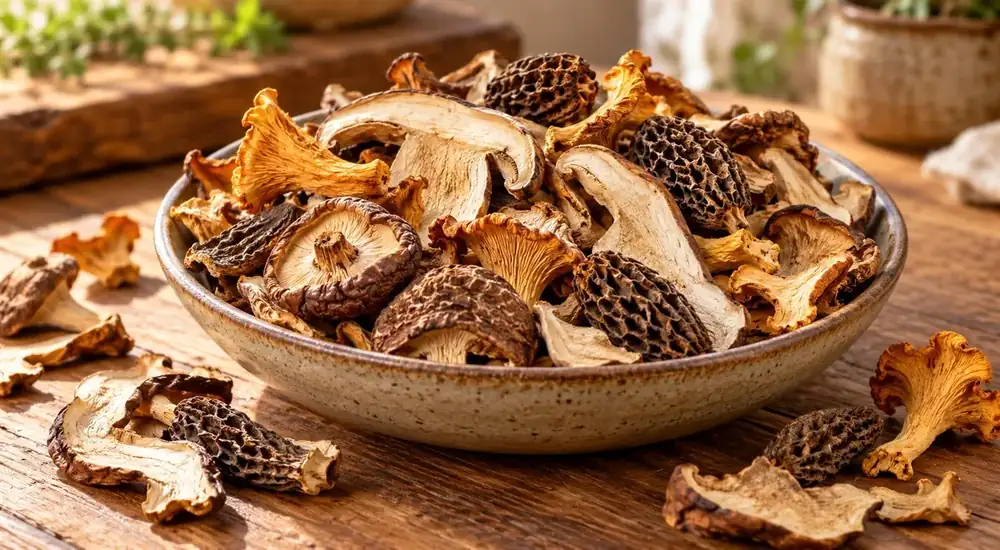Dried mushrooms: why they are more flavorful than fresh ones and how to soak them properly