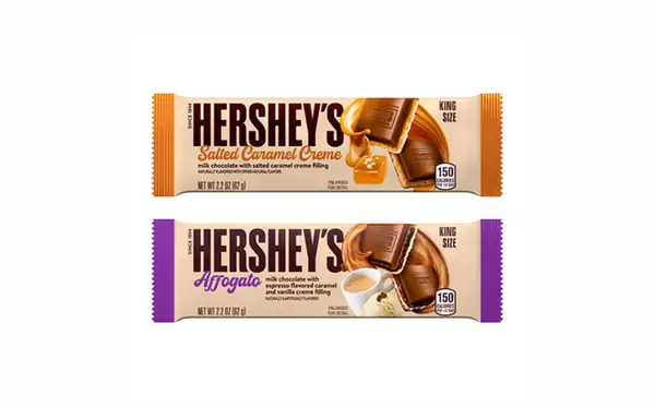 Hershey's launches two new chocolate bars