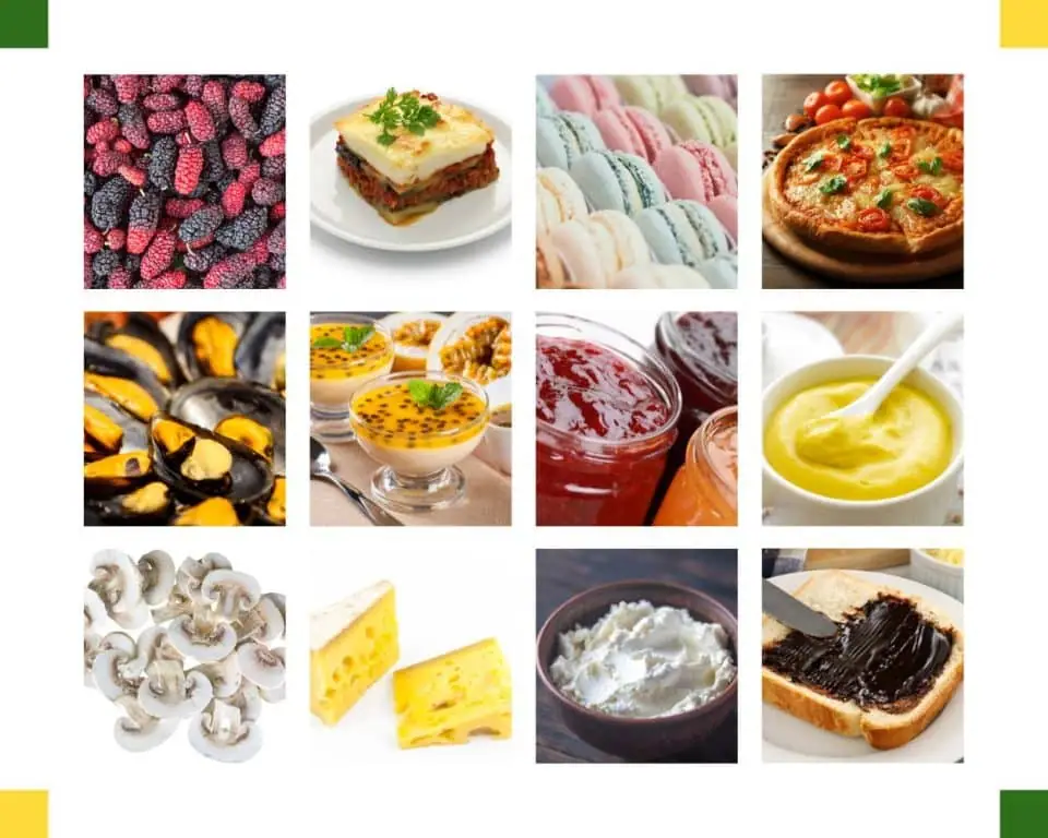 108 Popular Foods Starting with M