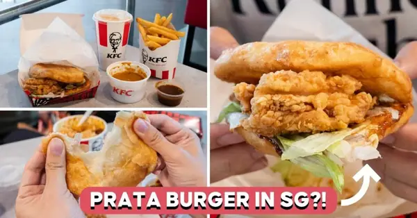 We Tried KFC’s New Curry Sambal Zinger With Prata "Buns"—Is It Any Good?